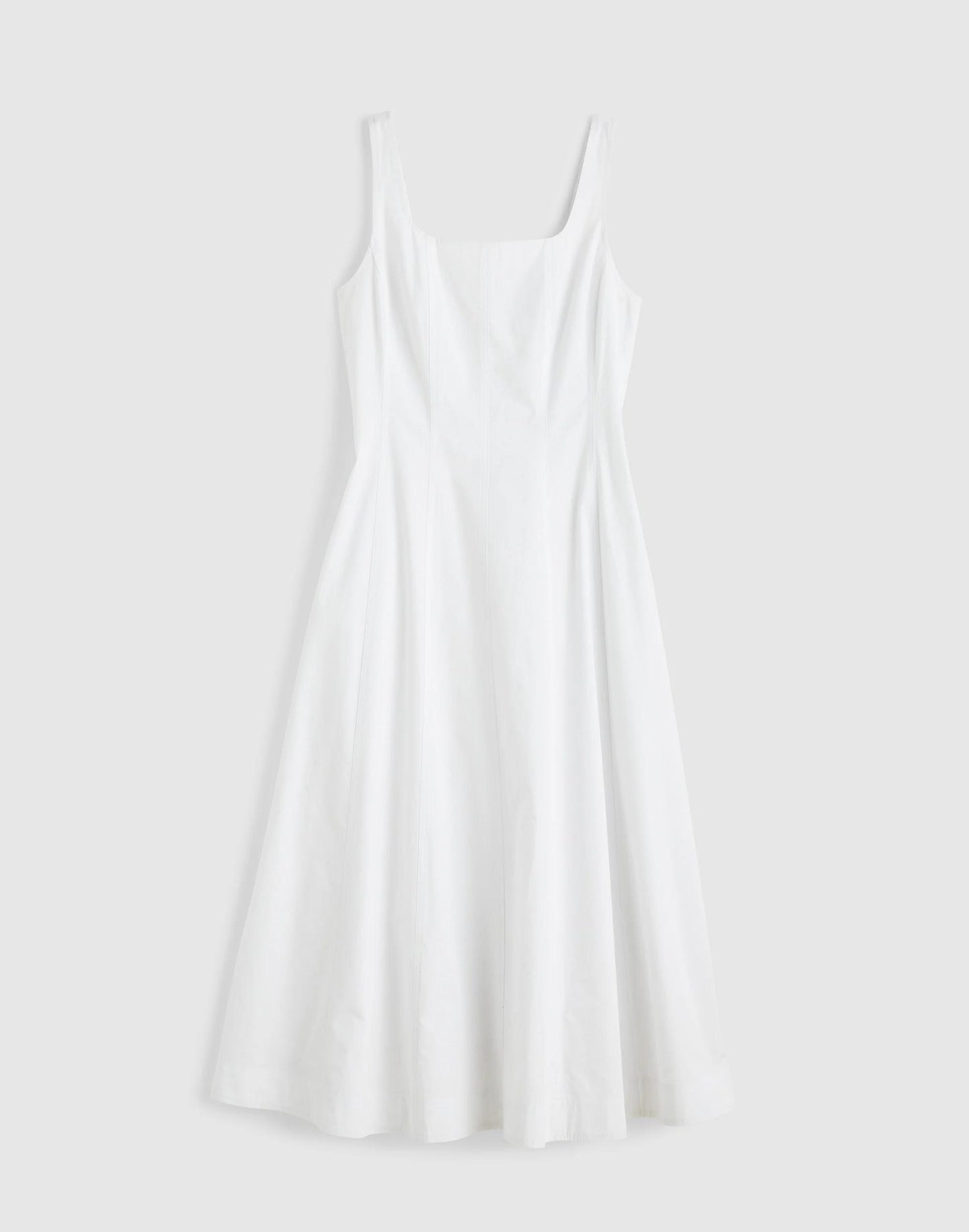 The Rylee Midi Dress White | Madewell
