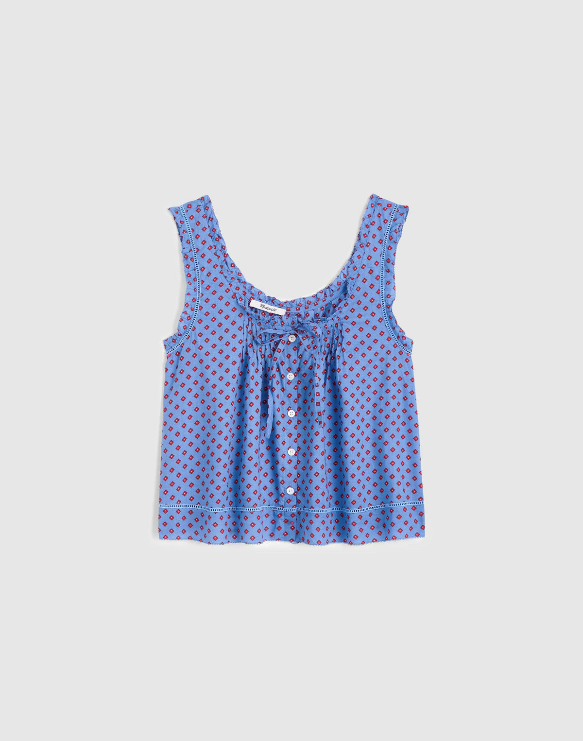 The Leah Top Calm Blue | Madewell