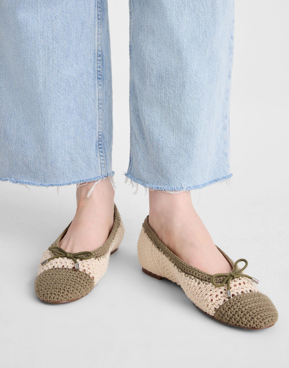 The Hester Flat Safari Khaki Multi | Madewell