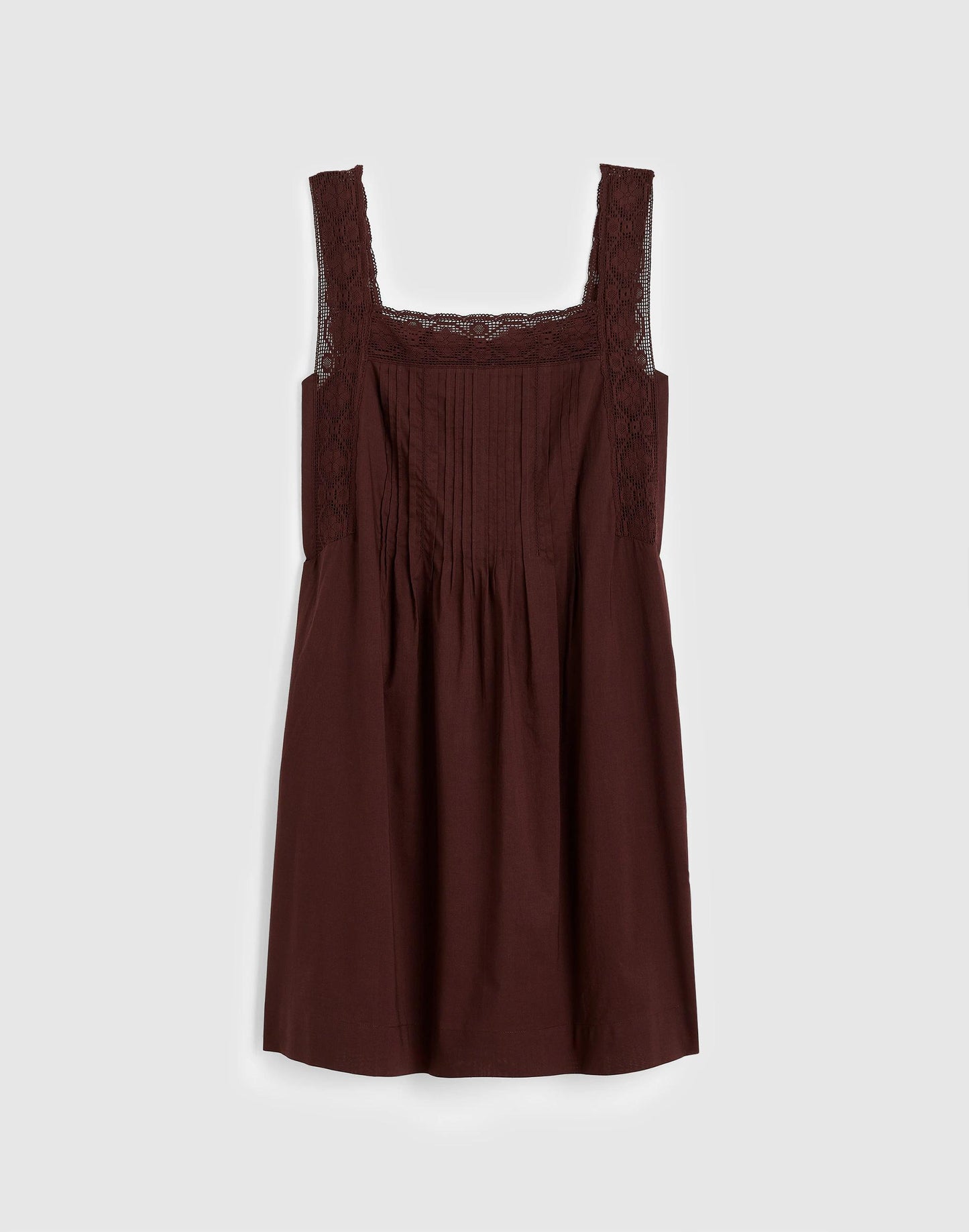 The Sophie Mini Dress Burnt Cocoa | Madewell