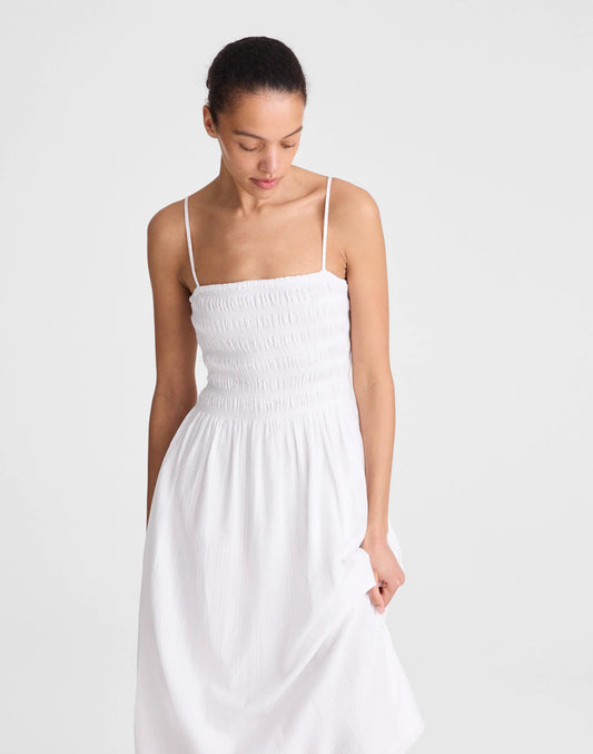 The Peyton Midi Dress White | Madewell