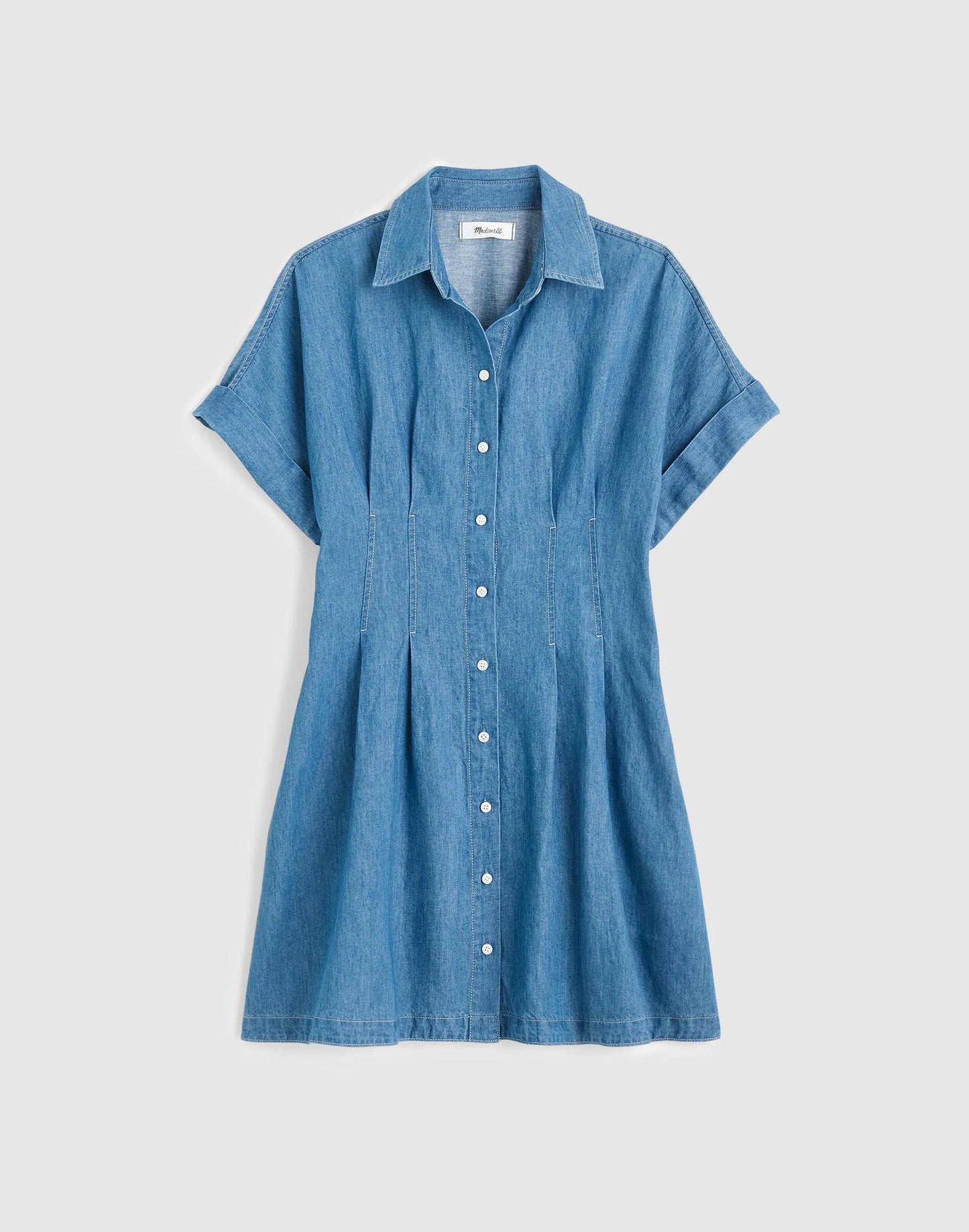 The Perry Denim Shirtdress Seaside Wash | Madewell