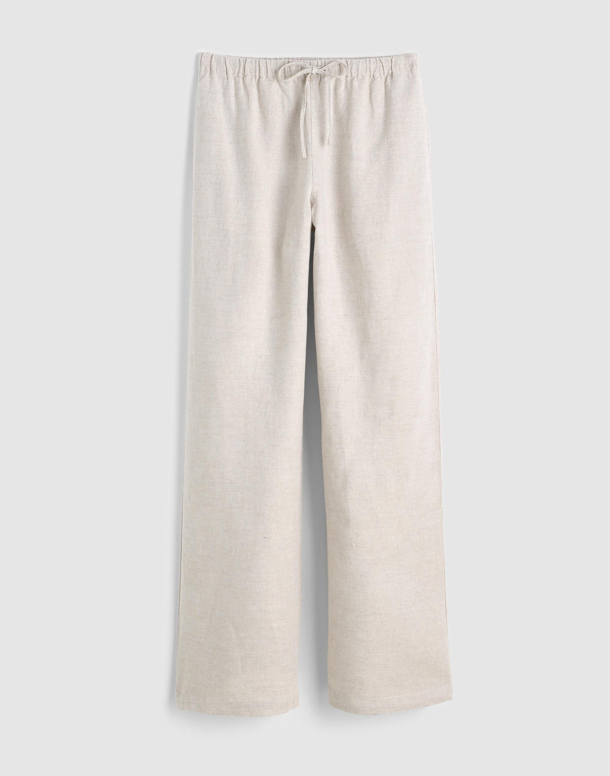 Pull-On Pants in 100% Linen Oat | Madewell