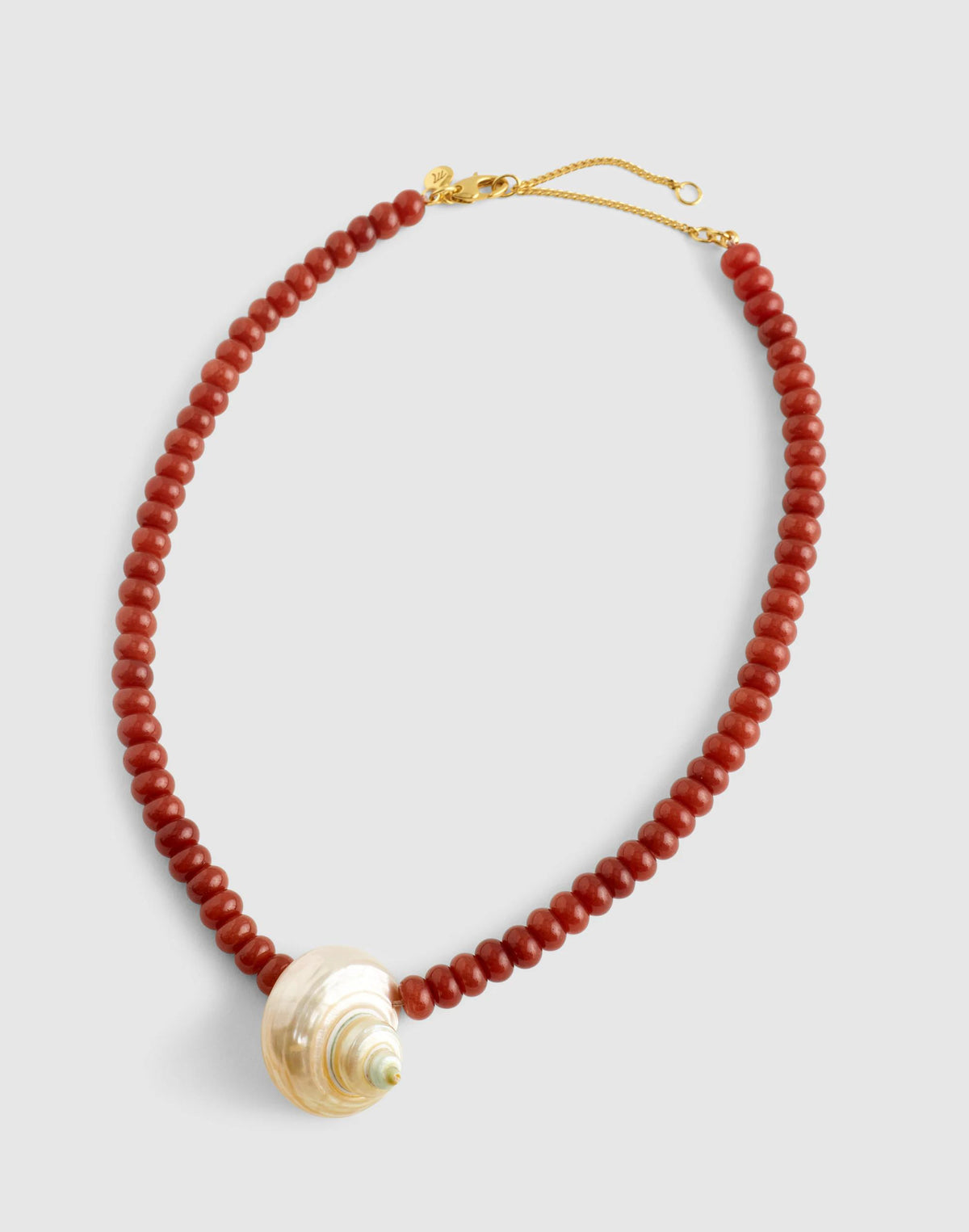 Shell Beaded Choker Necklace Antique Gold | Madewell