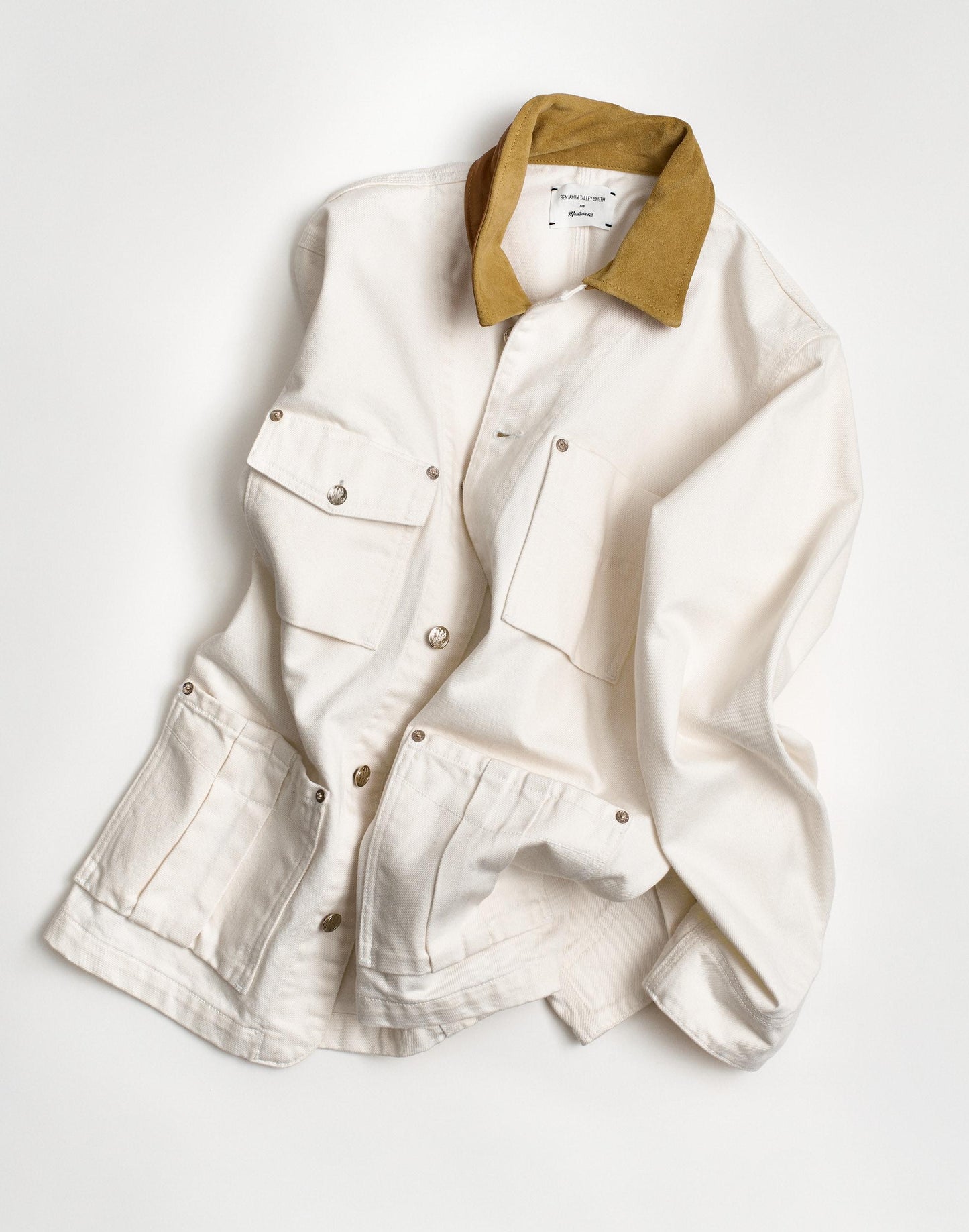 Madewell x Benjamin Talley Smith The Fairview Barn Jacket in Chalk Wash Chalk Wash | Madewell