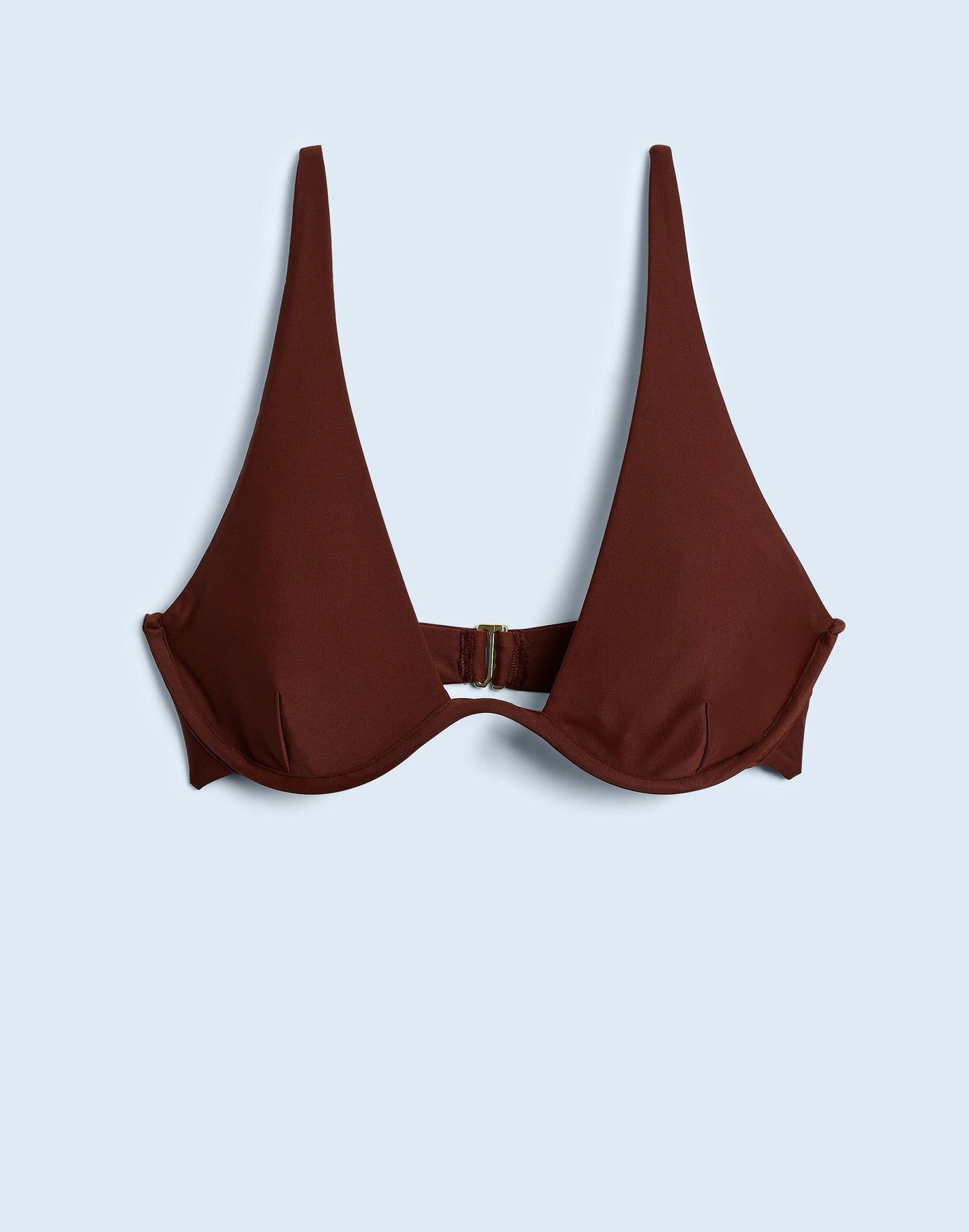 Jade Swim Paloma Bikini Top Mocha | Madewell
