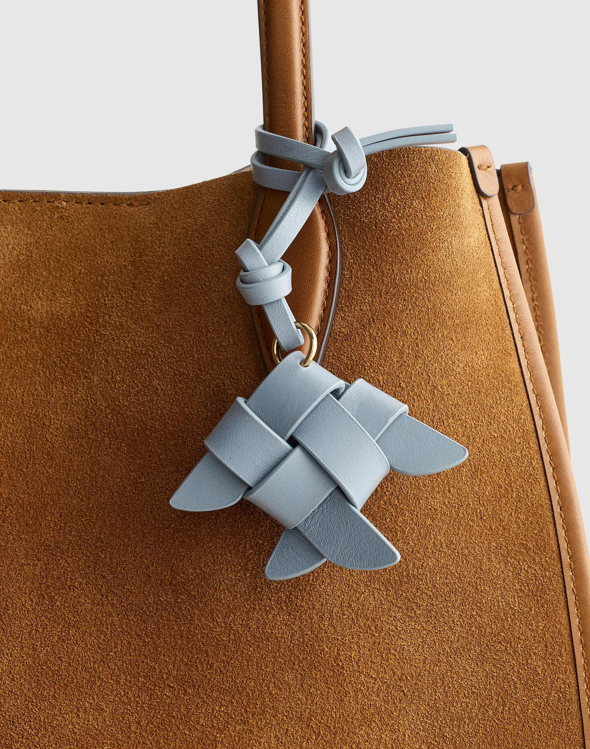 Woven Fish Bag Charm Serene Blue | Madewell