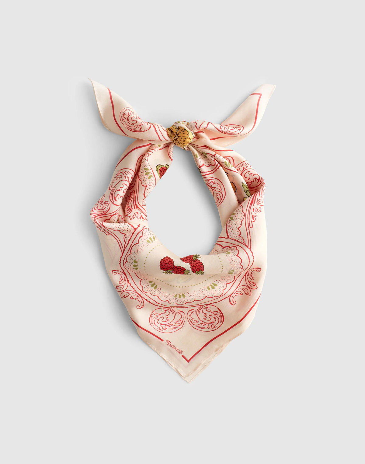 Medium Silk Bandana Fruitconversational | Madewell