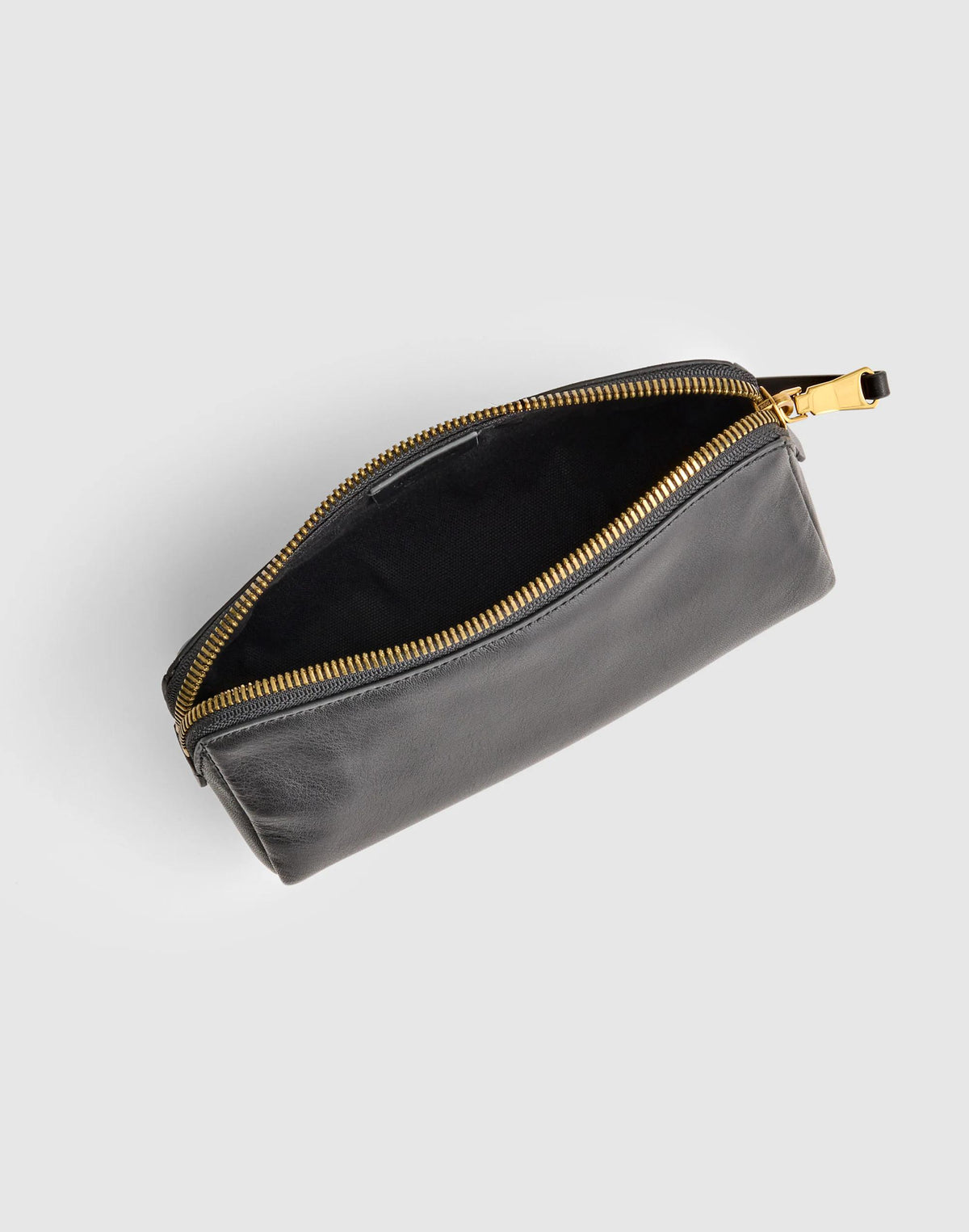 The Makeup Pouch True Black | Madewell