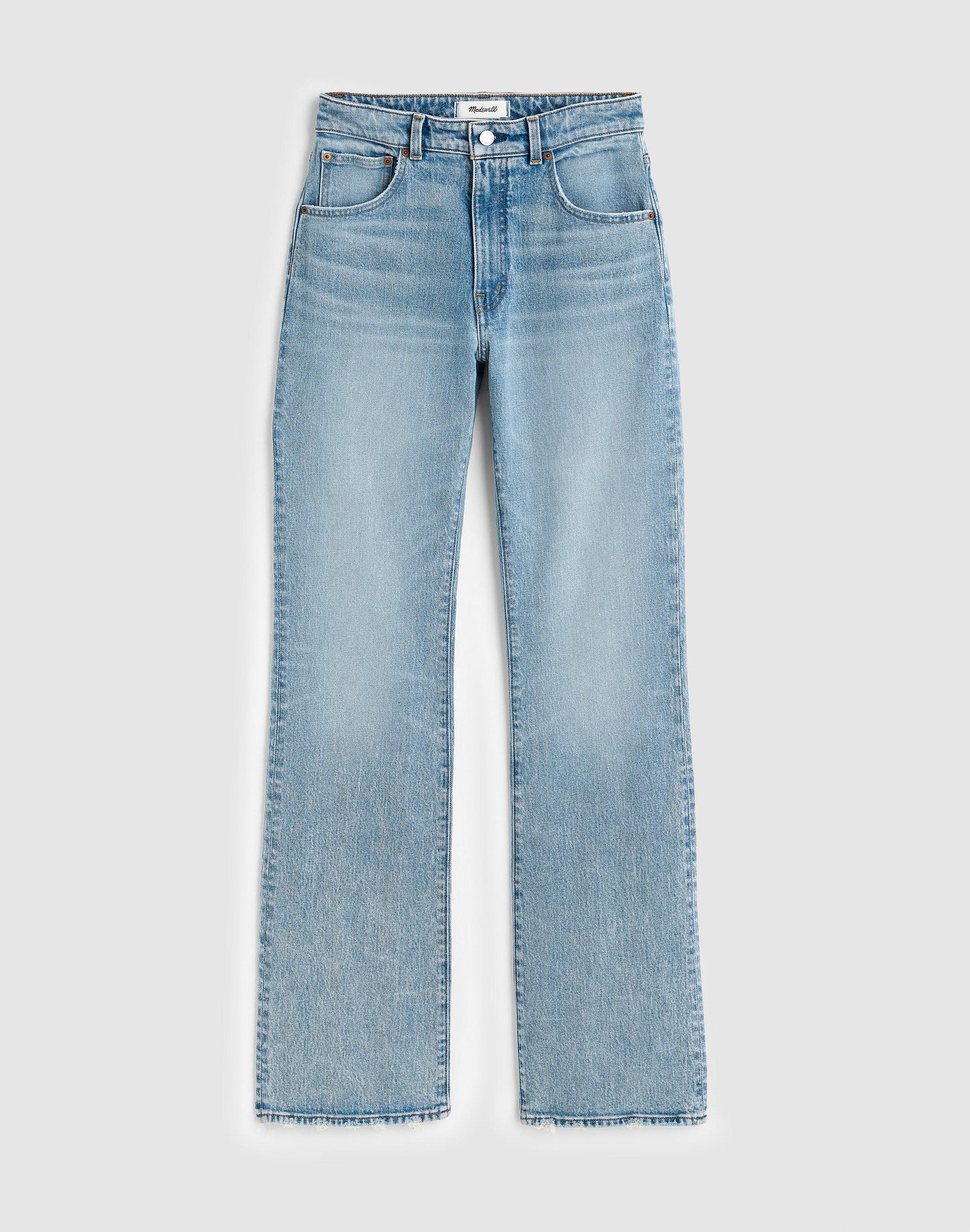 Curvy Relaxed Bootcut Jeans Raebrook Wash | Madewell