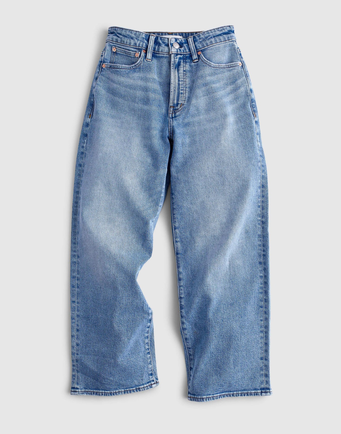 The Short Curvy Perfect Vintage Wide-Leg Crop Jean Raebrook Wash | Madewell