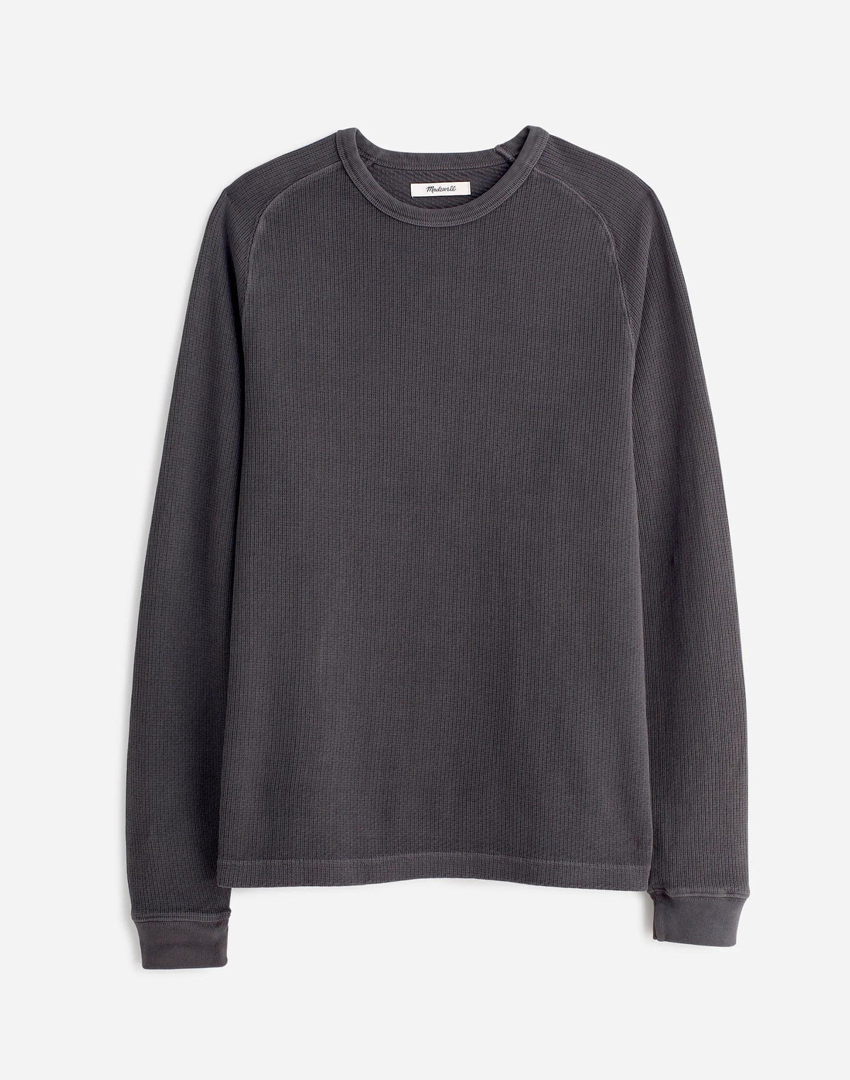 Thermal Long-Sleeve Tee Coal | Madewell