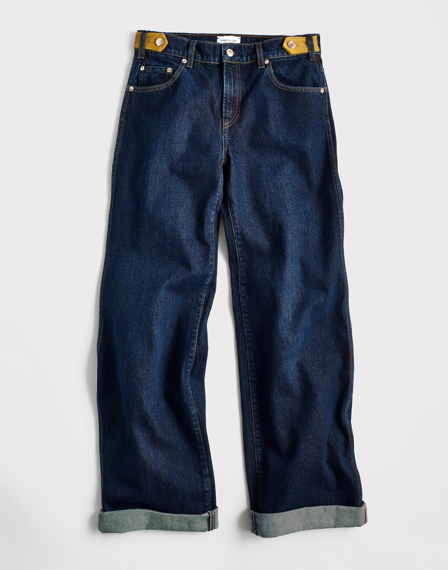 Madewell x Benjamin Talley Smith The Coolidge Low-Rise Wide-Leg Jean Wells Wash | Madewell