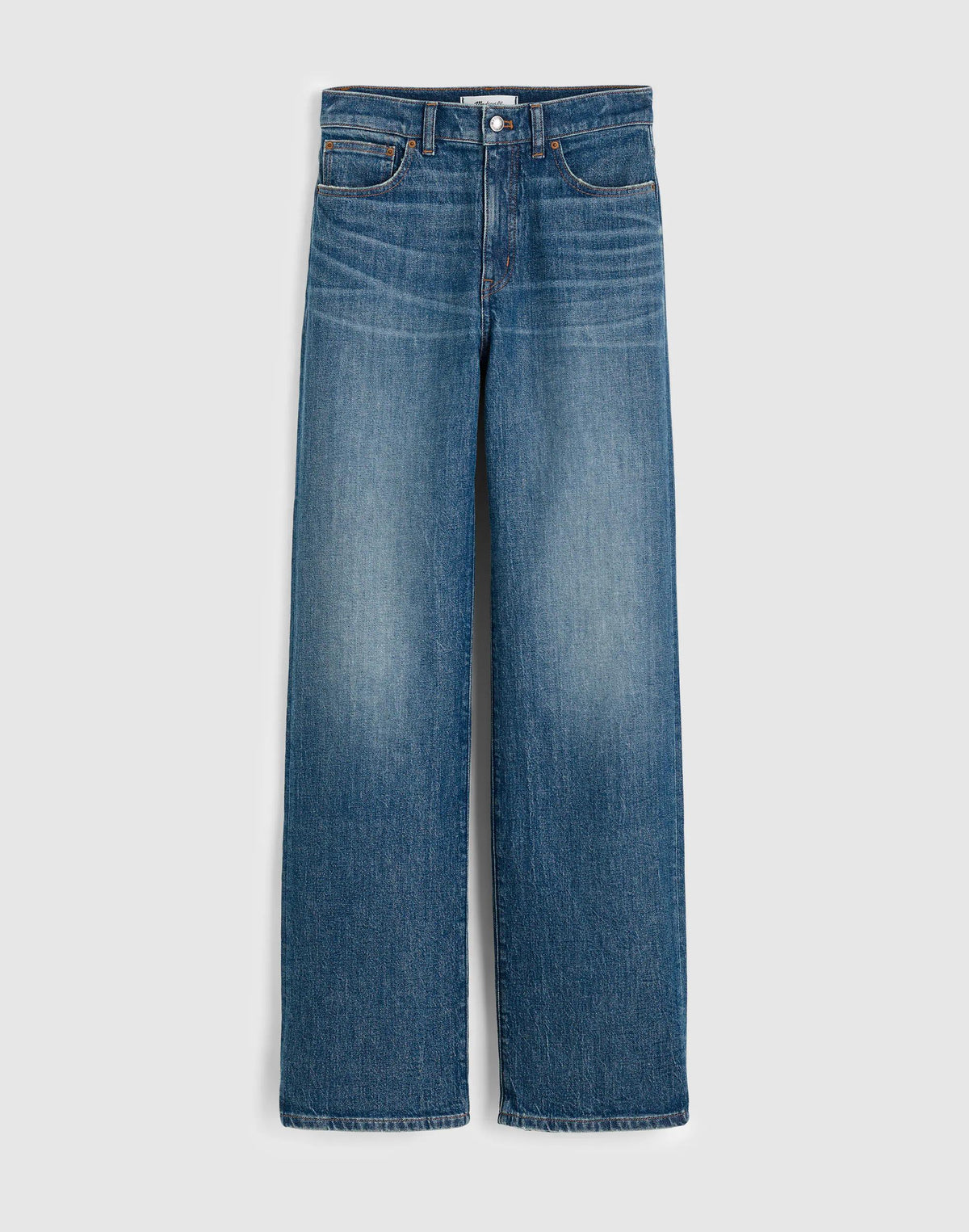 The Perfect Vintage Wide-Leg Jean Harvey Wash | Madewell