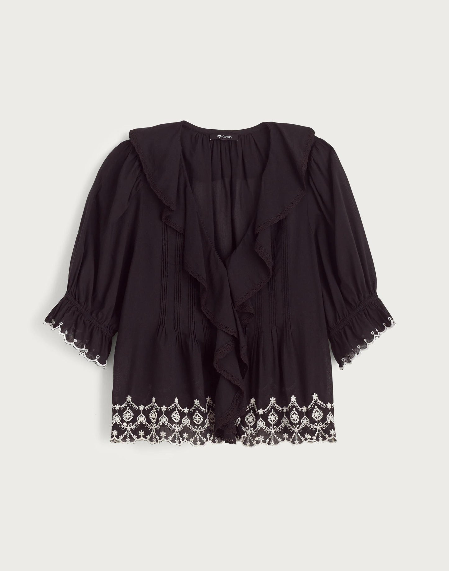 The Blaire Top Jet Black | Madewell