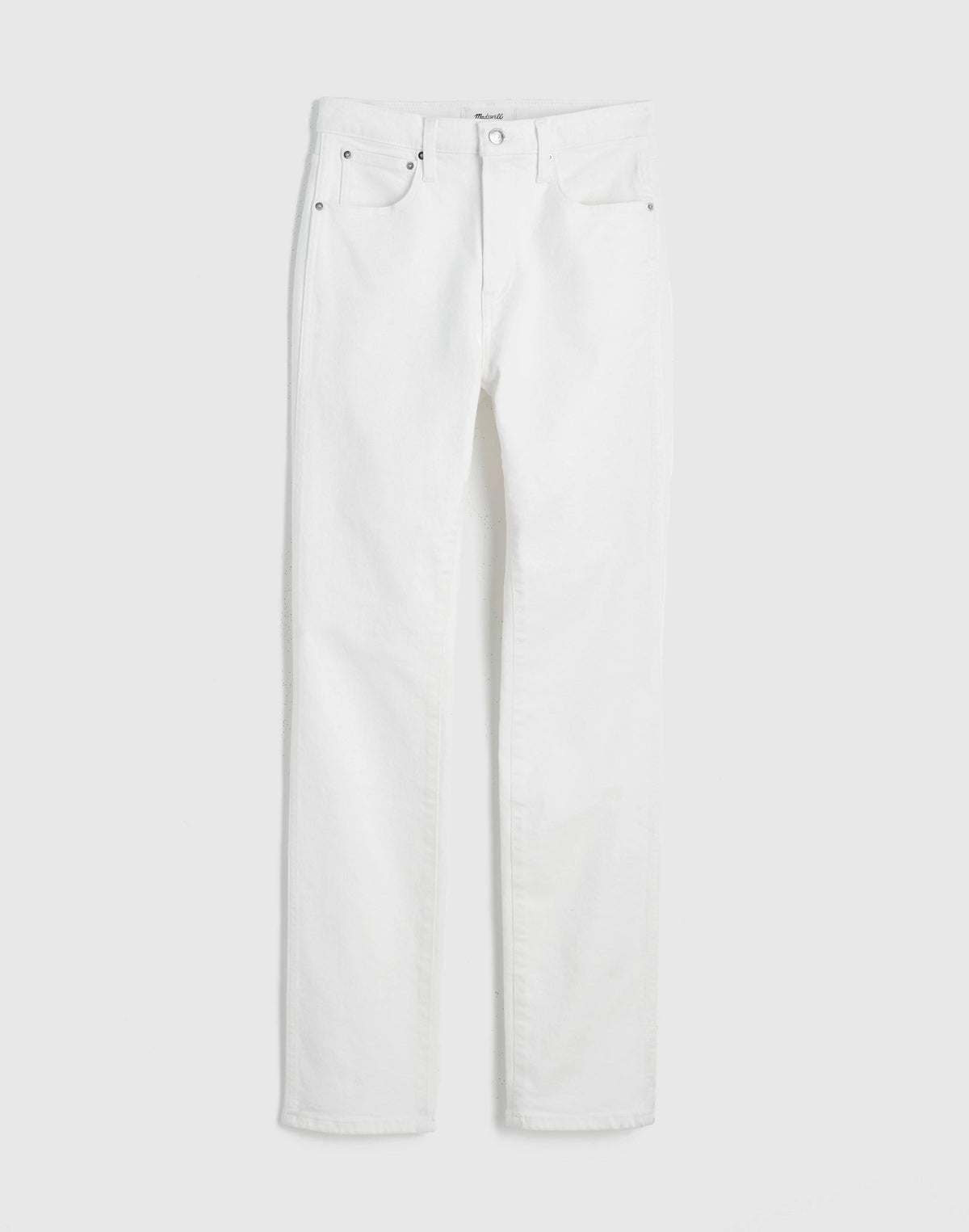 The Plus Pencil Jean in Super Stretch Denim Tile White | Madewell