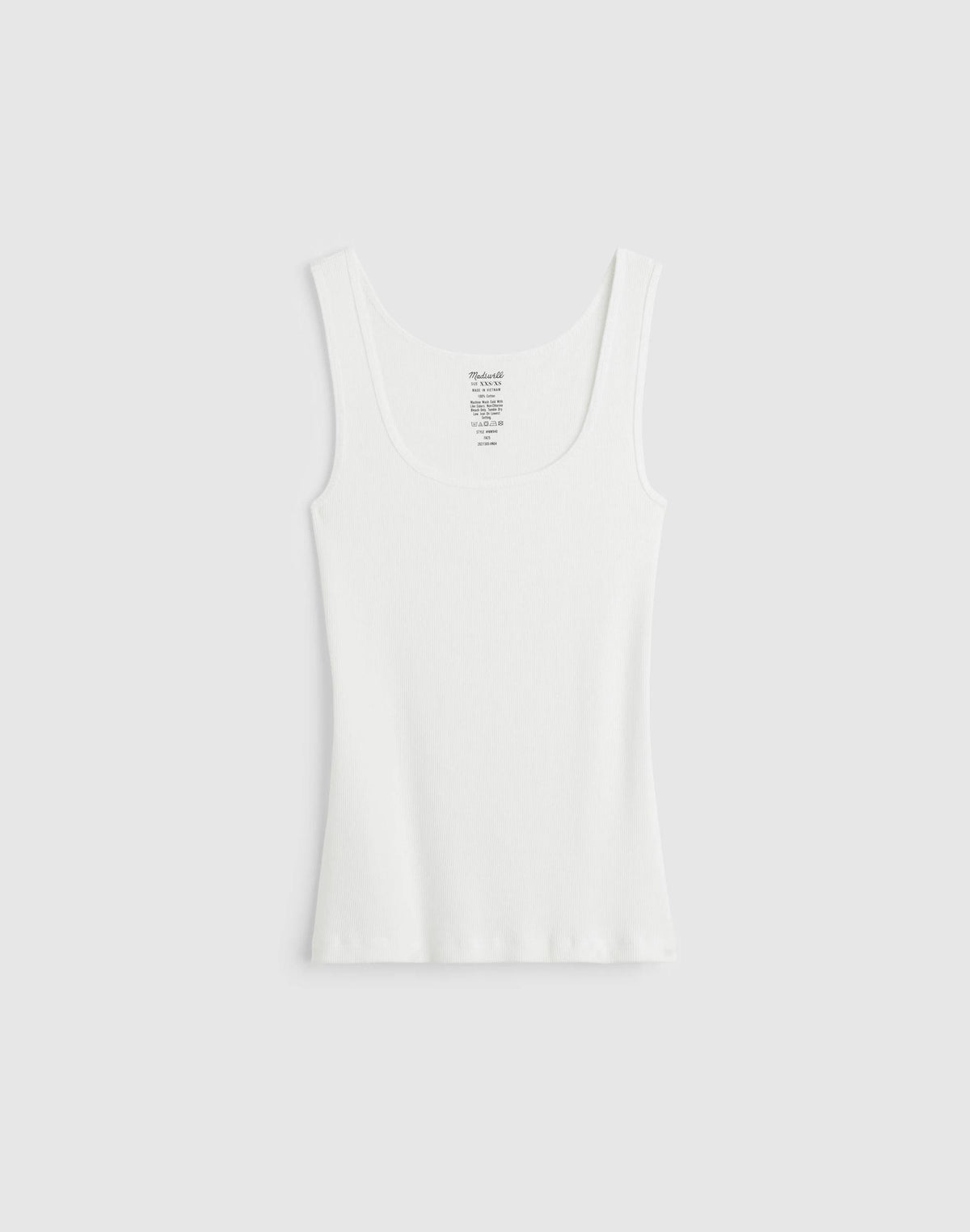 Scoopneck Tank White | Madewell