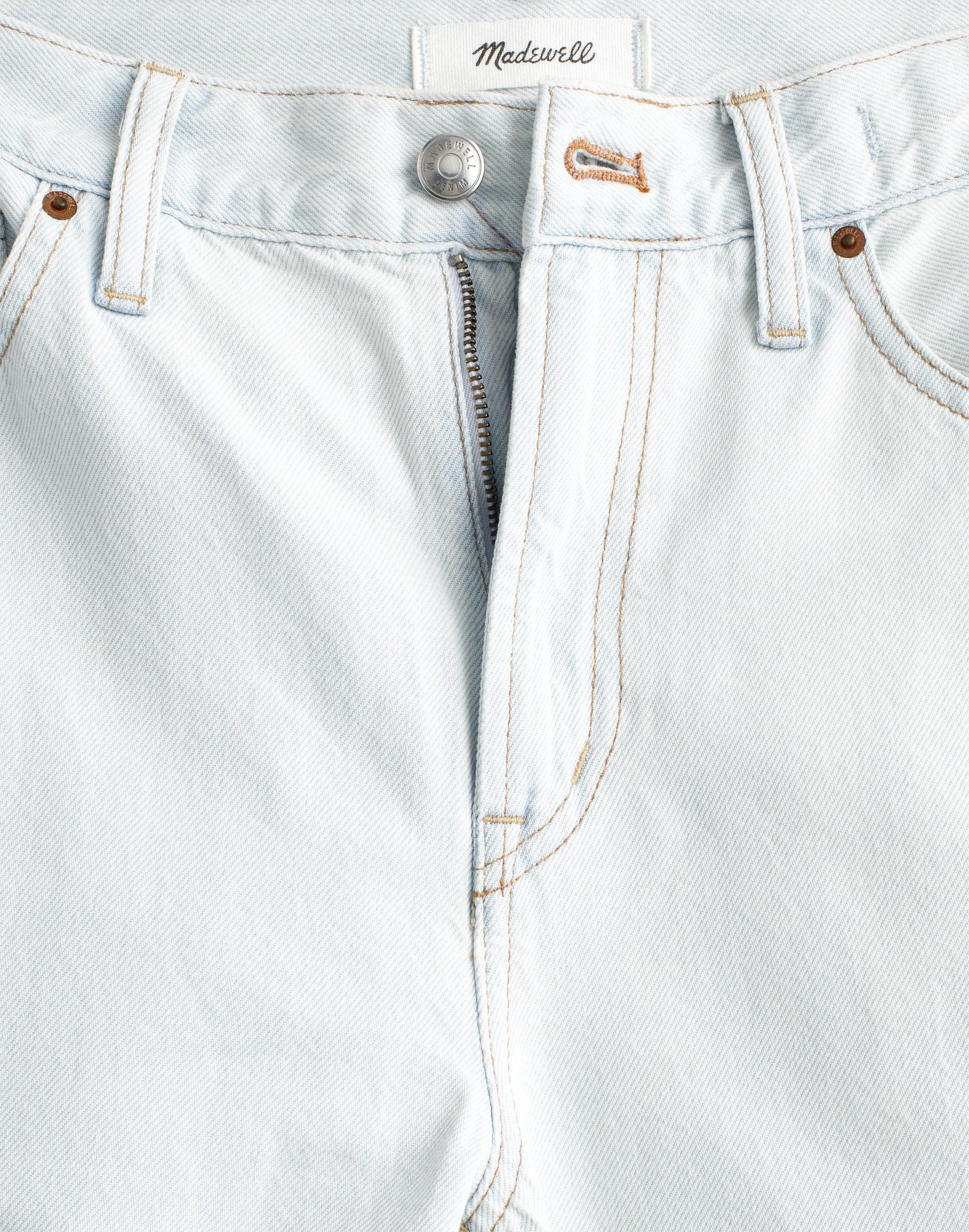 The Perfect Vintage Wide-Leg Crop Jean in Airy Denim Extracted Sky Wash | Madewell