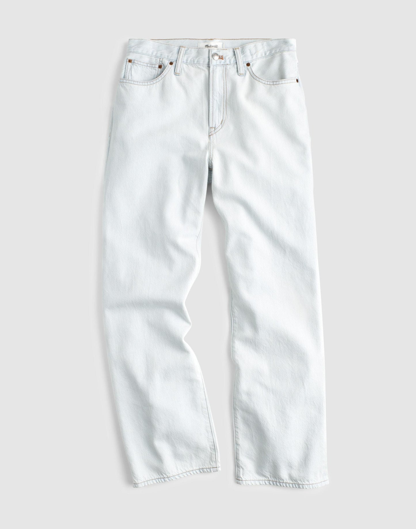 The Perfect Vintage Wide-Leg Crop Jean in Airy Denim Extracted Sky Wash | Madewell