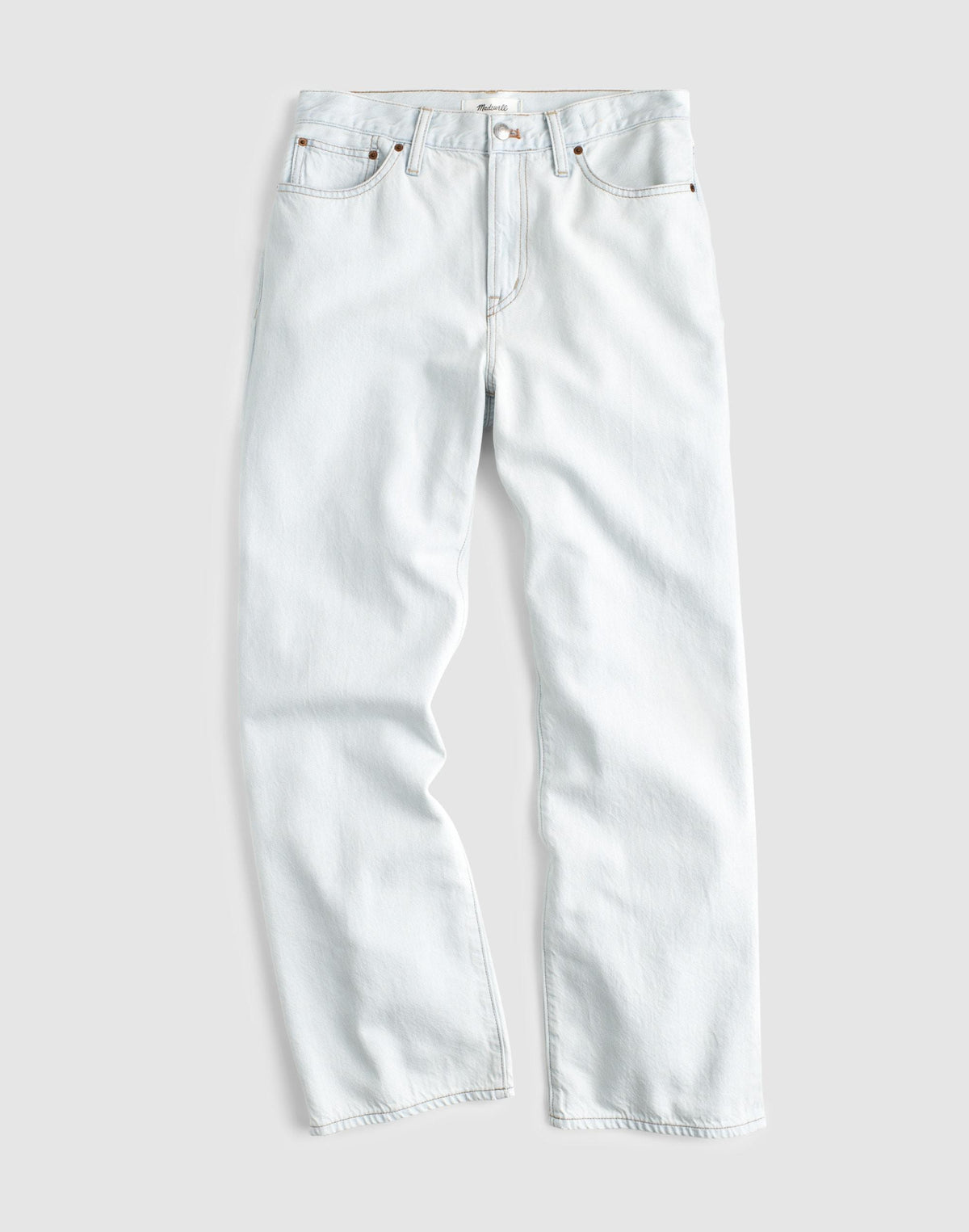 The Perfect Vintage Wide-Leg Crop Jean in Airy Denim Extracted Sky Wash | Madewell