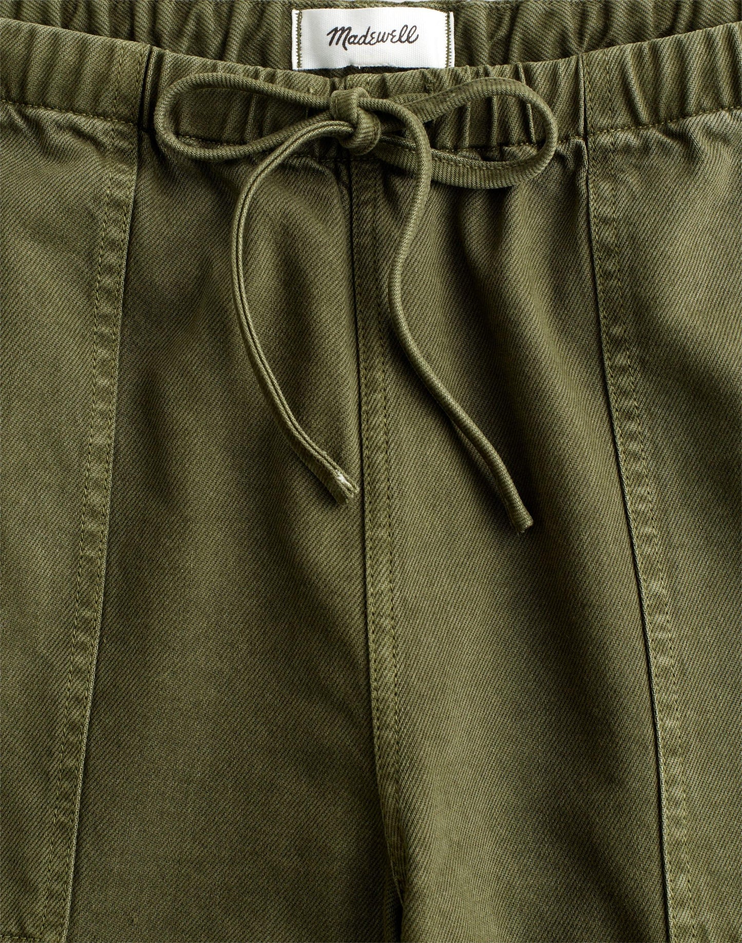 Pull-On Barrel-Leg Utility Pants in Airy Denim Faded Ivy | Madewell