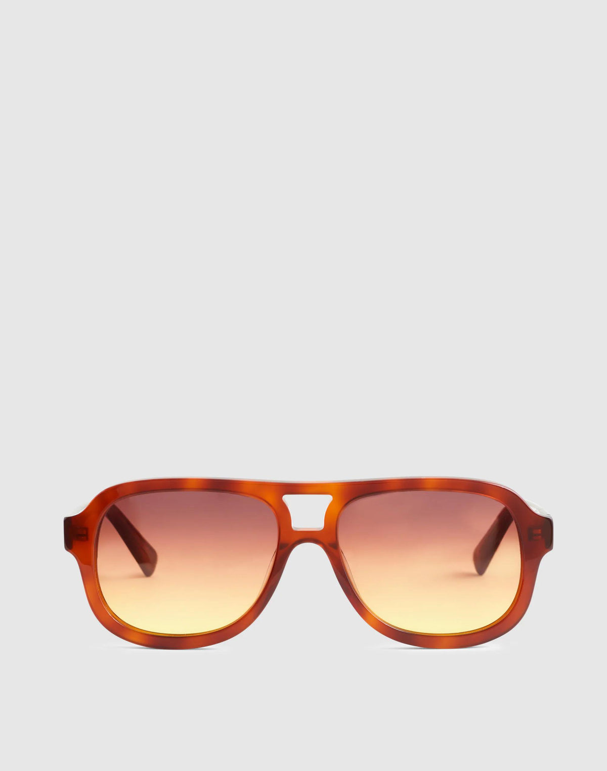 Logaan Aviator Sunglasses Dark Brown | Madewell