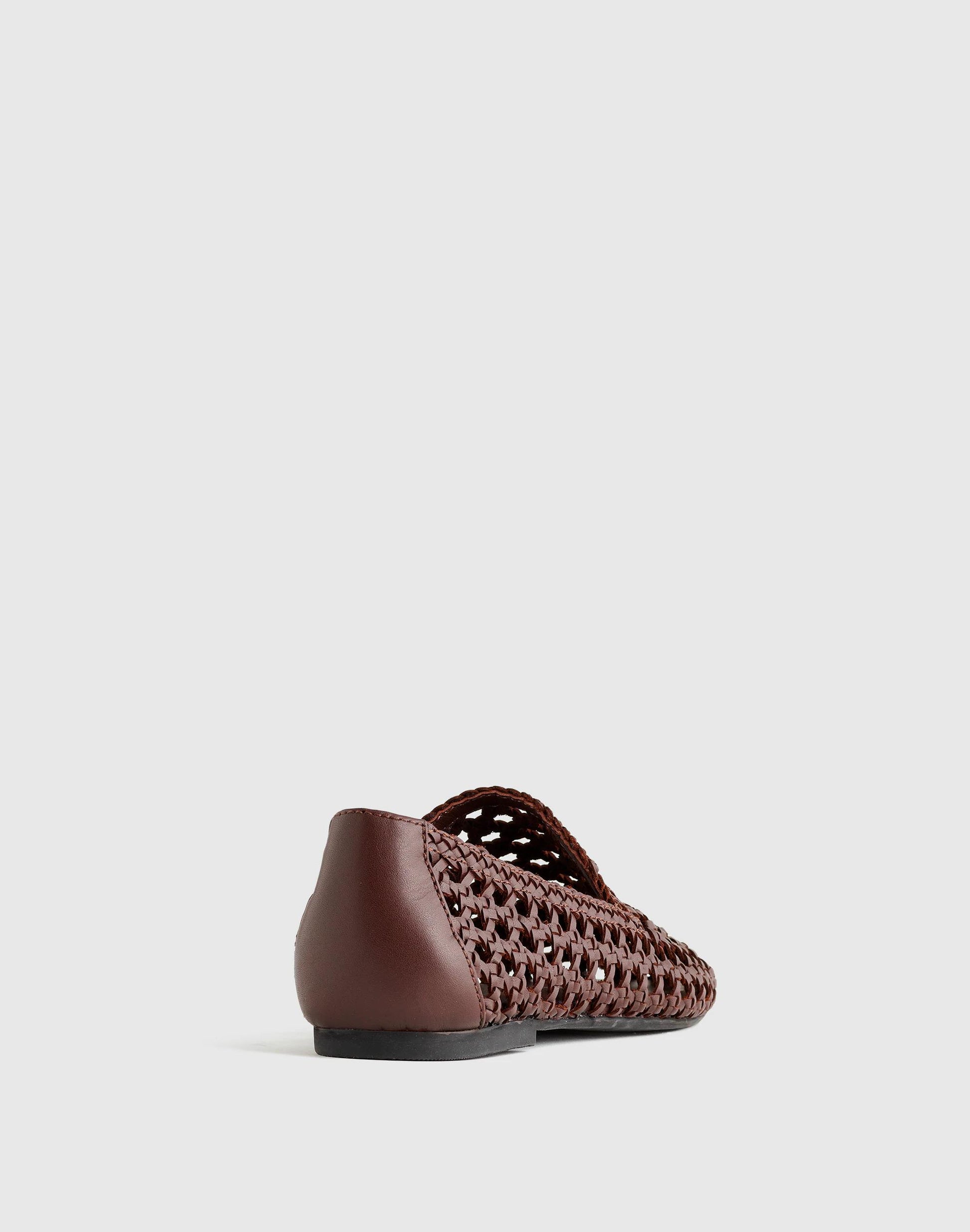The Dolli Glove Loafer Cherry Wood | Madewell
