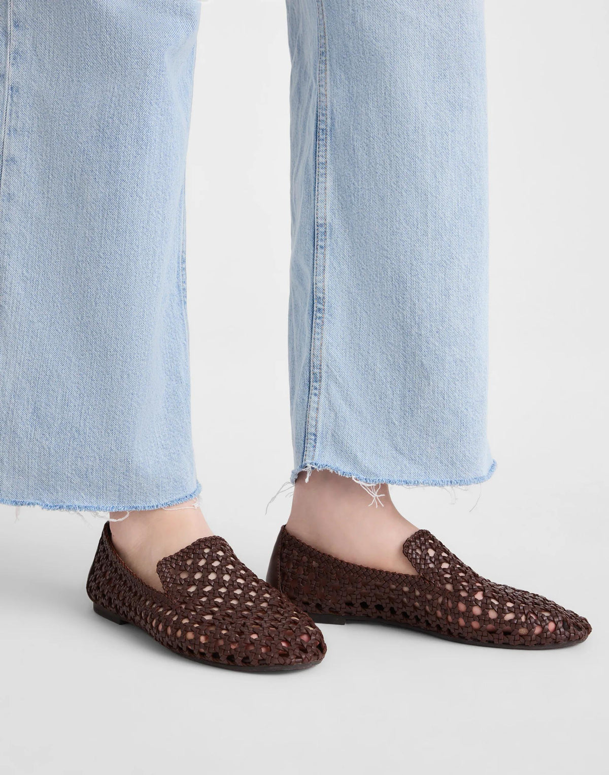 The Dolli Glove Loafer Cherry Wood | Madewell