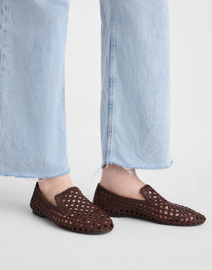 The Dolli Glove Loafer Cherry Wood | Madewell