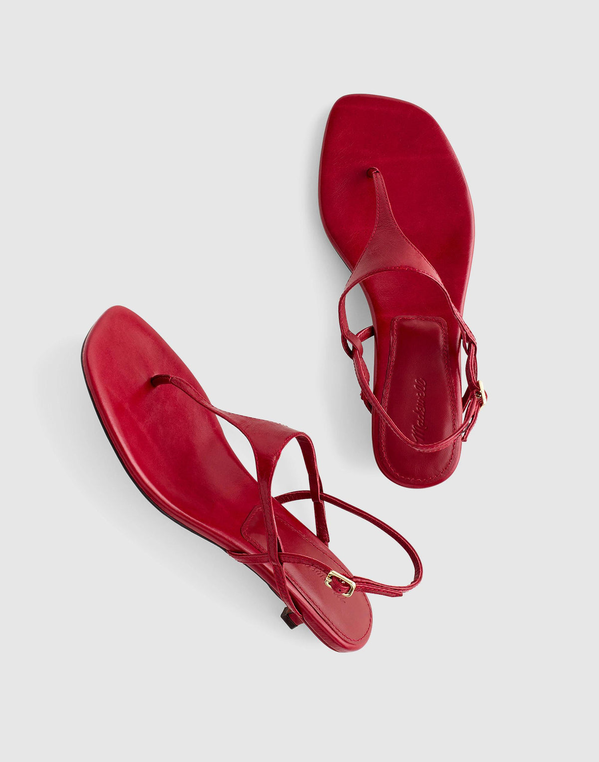 The Chiara Kitten Heel Slingback Sandal Wild Cranberry | Madewell