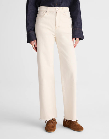 The Tall Perfect Vintage Wide-Leg Crop Jean Vintage Canvas | Madewell