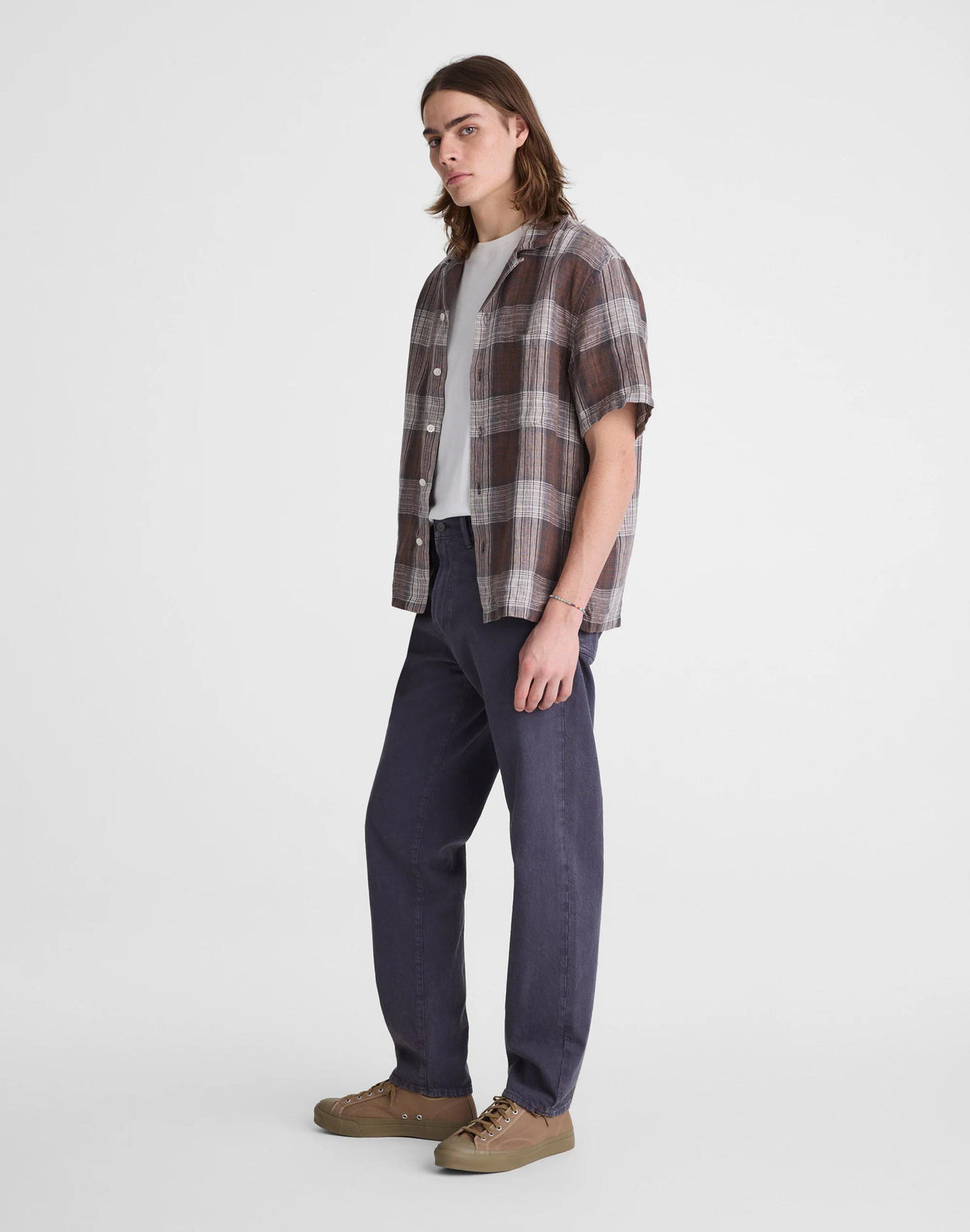 Relaxed Taper Jeans in Summerweight Denim Industrial Blue | Madewell