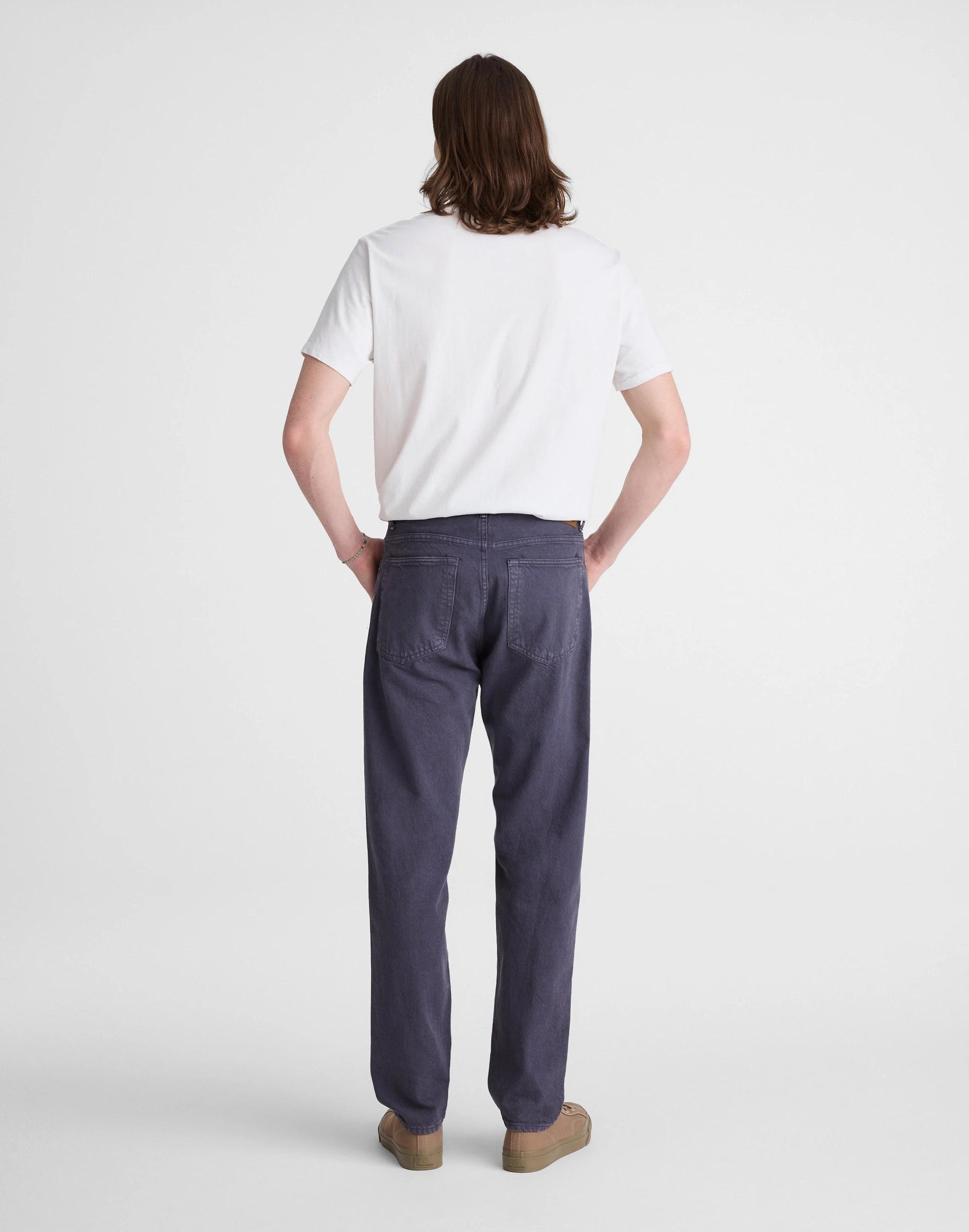 Relaxed Taper Jeans in Summerweight Denim Industrial Blue | Madewell