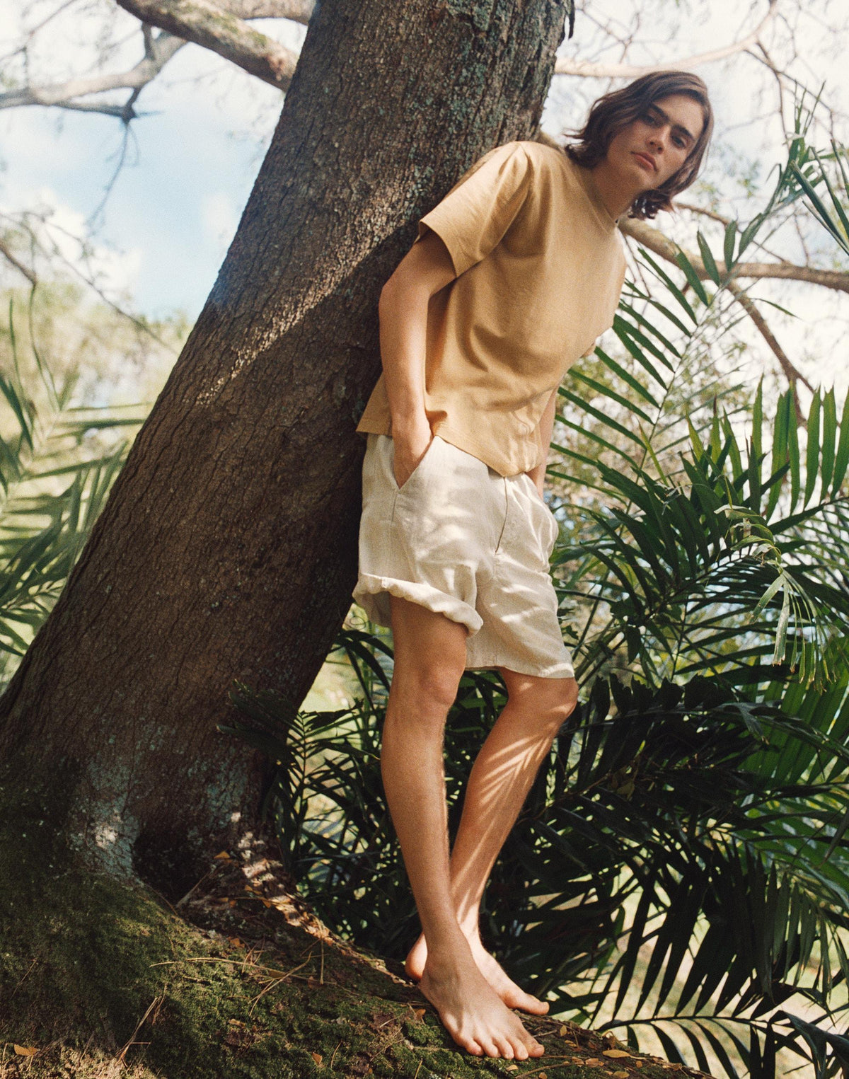 The Vintage Tee Golden Khaki | Madewell