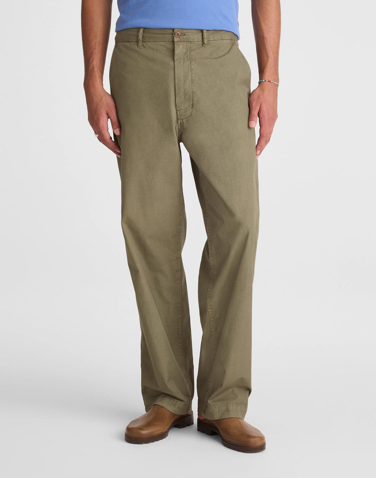 Utility Pant in Poplin Olive | Madewell