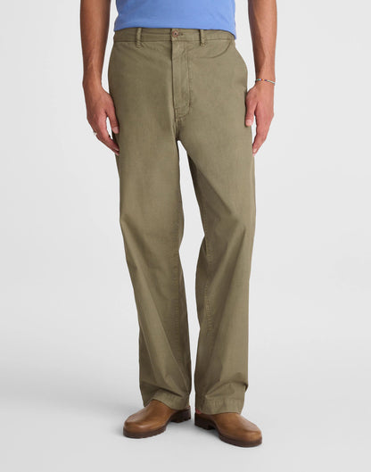 Utility Pant in Poplin Olive | Madewell