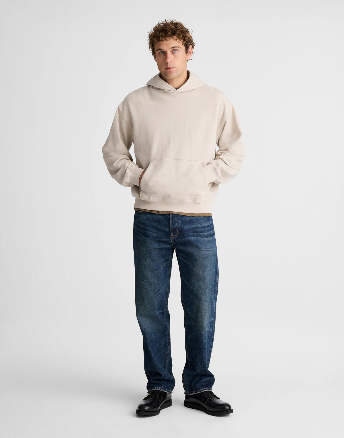 The McCarren Hoodie Bleached Canvas | Madewell