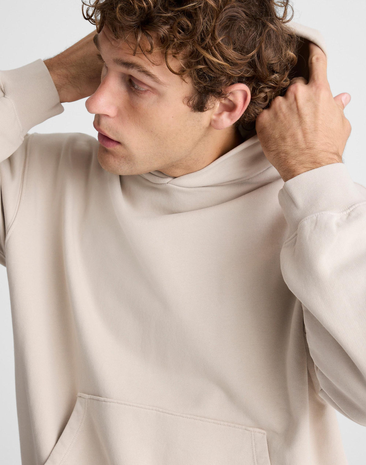 The McCarren Hoodie Bleached Canvas | Madewell