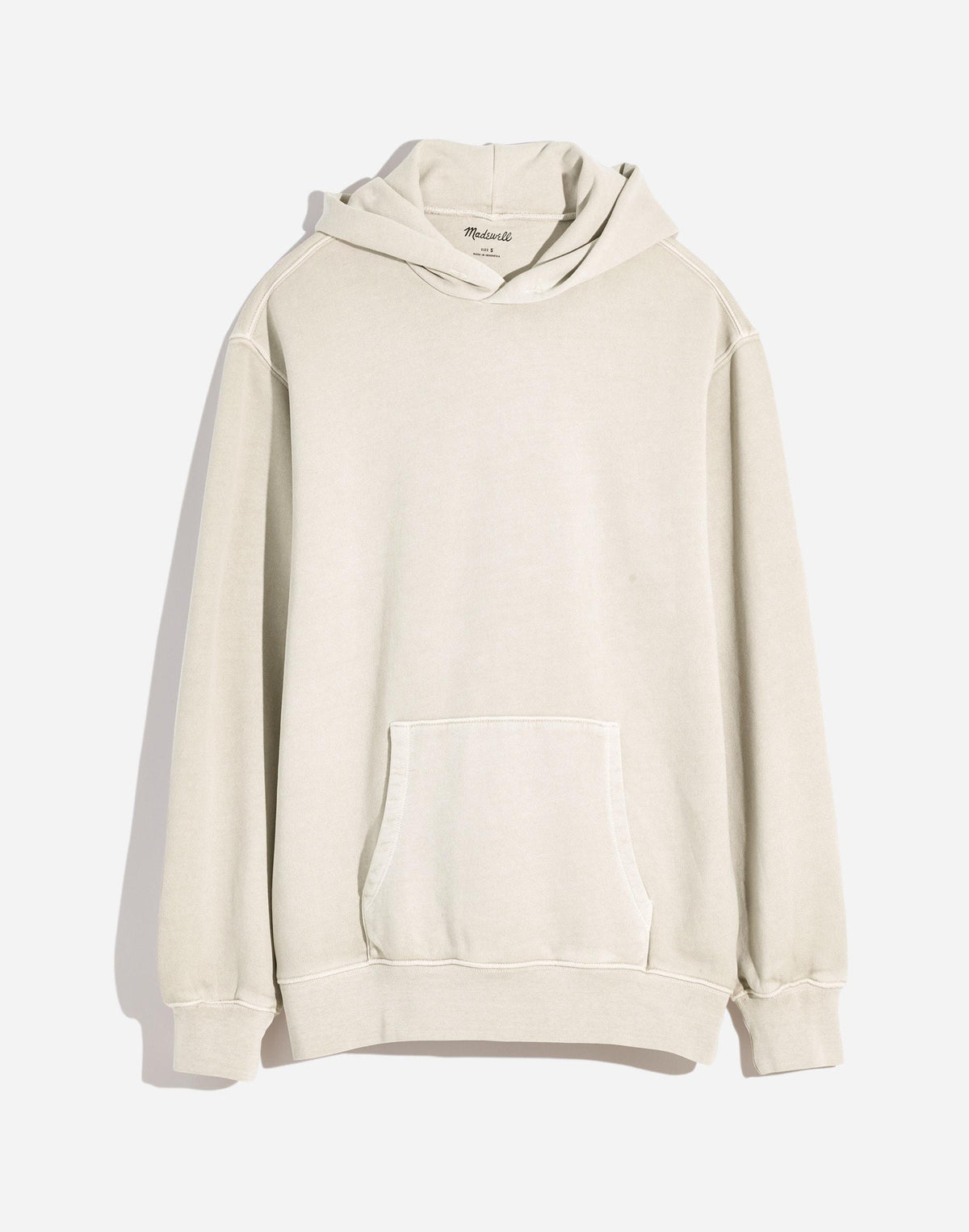 The McCarren Hoodie Bleached Canvas | Madewell