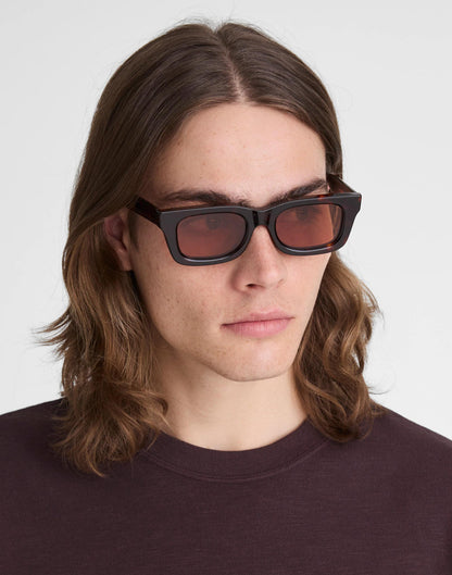 The Bowery Sunglasses Black Tort Multi | Madewell