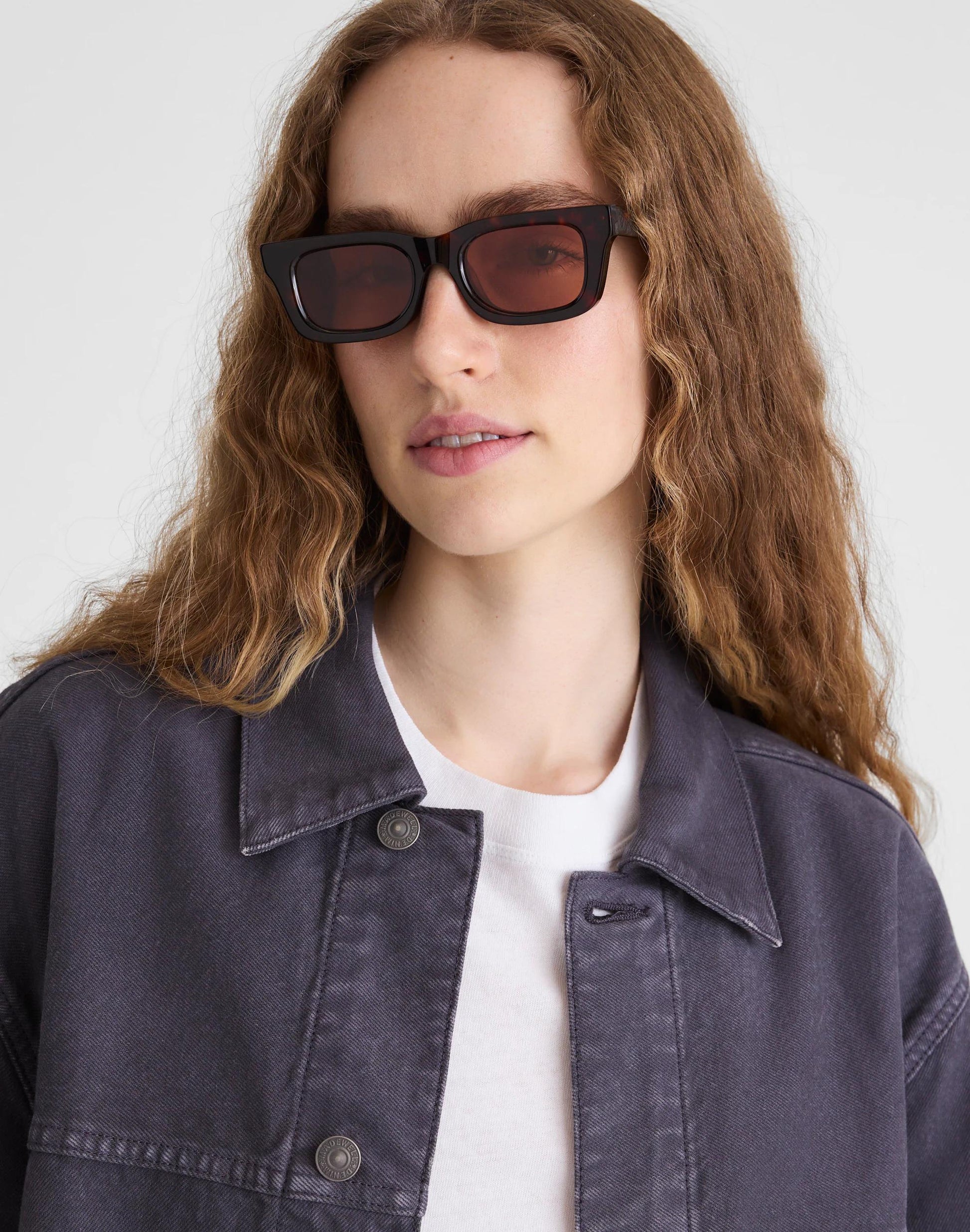 The Bowery Sunglasses Black Tort Multi | Madewell