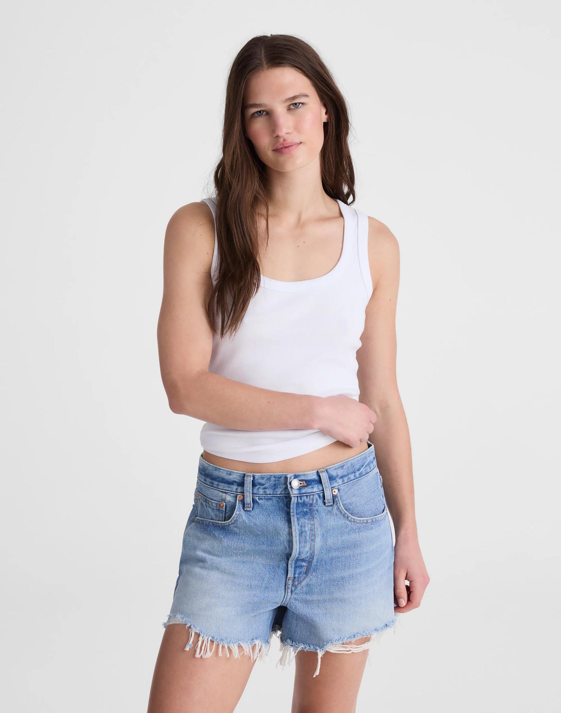 The Essex Baggy Short Faded Horizon Wash | Madewell