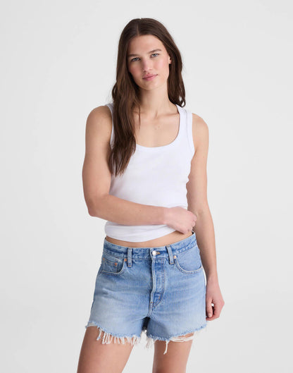 The Essex Baggy Short Faded Horizon Wash | Madewell
