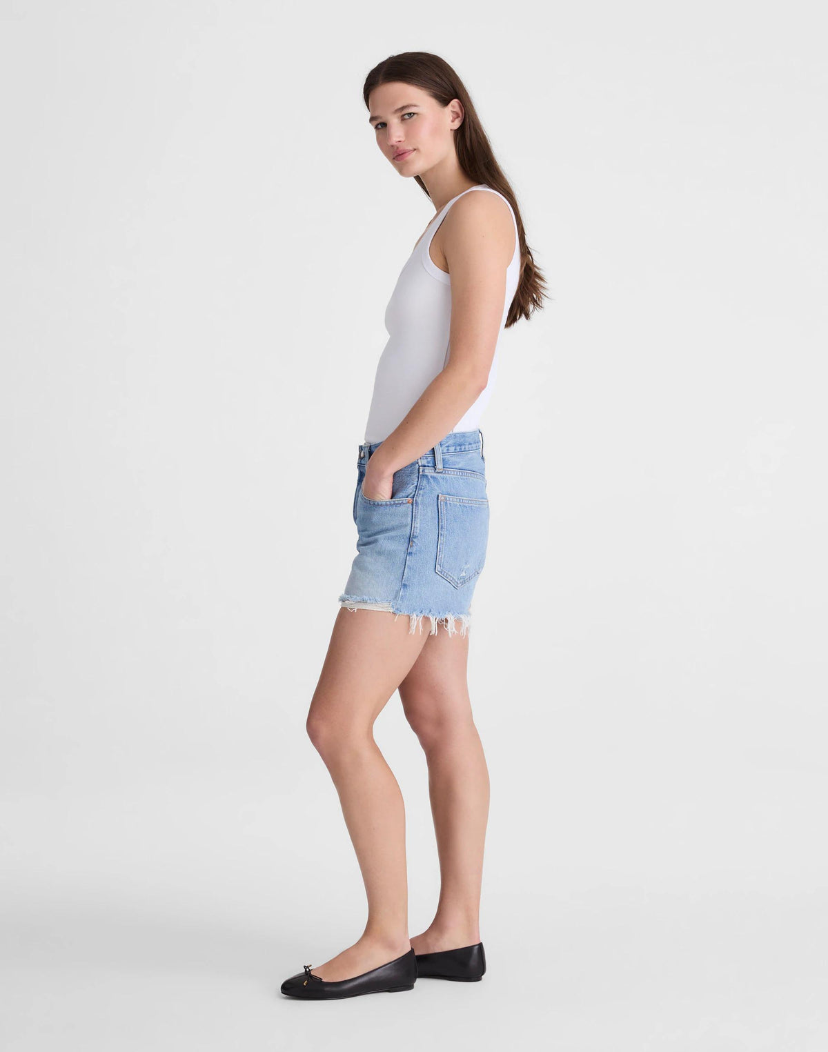 The Essex Baggy Short Faded Horizon Wash | Madewell