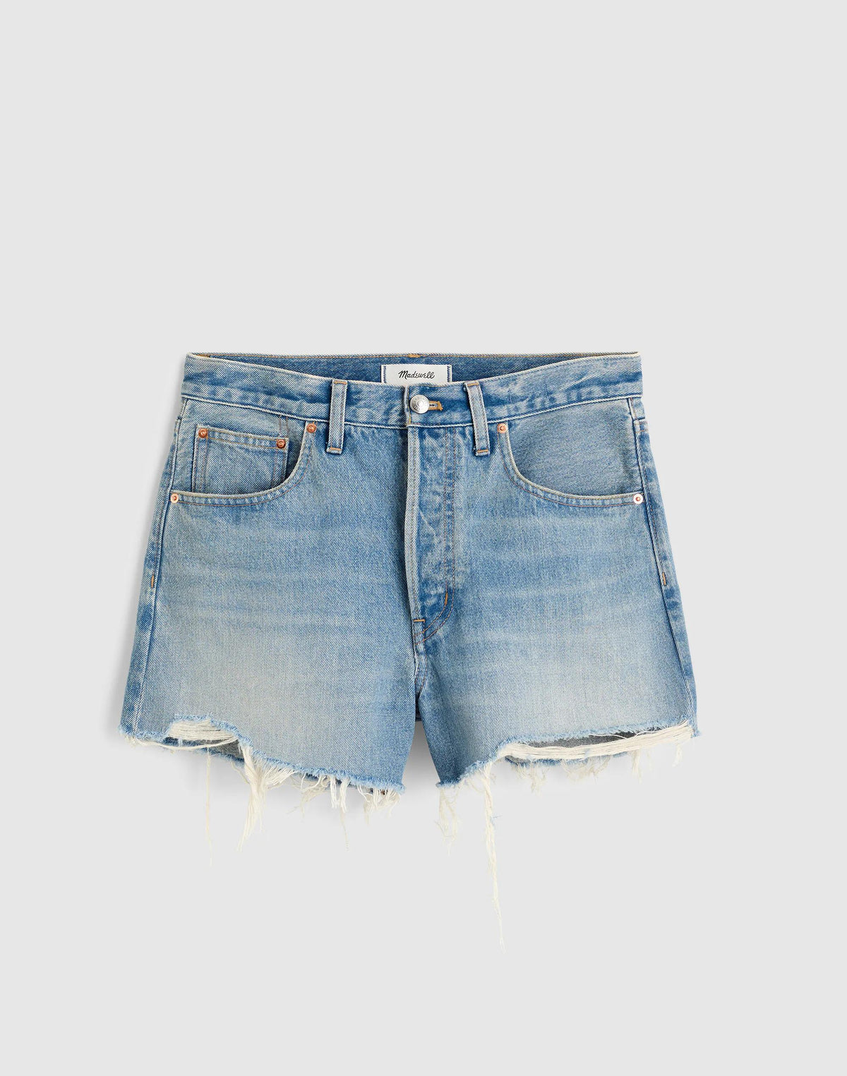 The Essex Baggy Short Faded Horizon Wash | Madewell