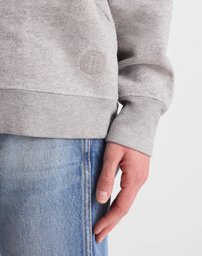 Madewell x Benjamin Talley Smith The Belleview Oversized Sweatshirt Hthr Grey | Madewell