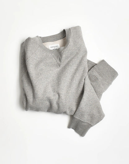 Madewell x Benjamin Talley Smith The Belleview Oversized Sweatshirt Hthr Grey | Madewell