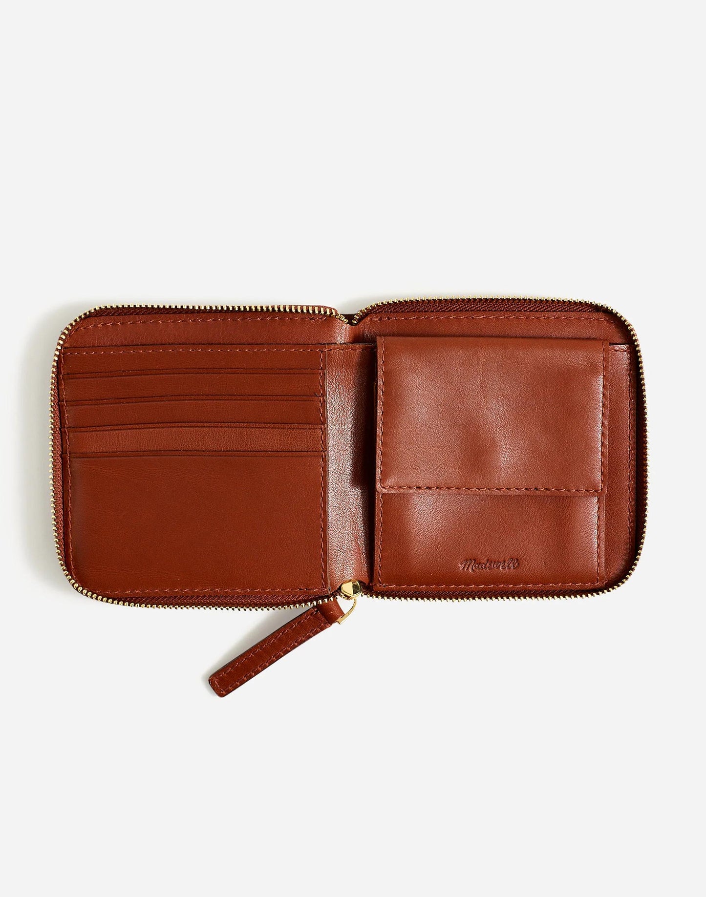 The Essential Zip Wallet Warm Cinnamon | Madewell
