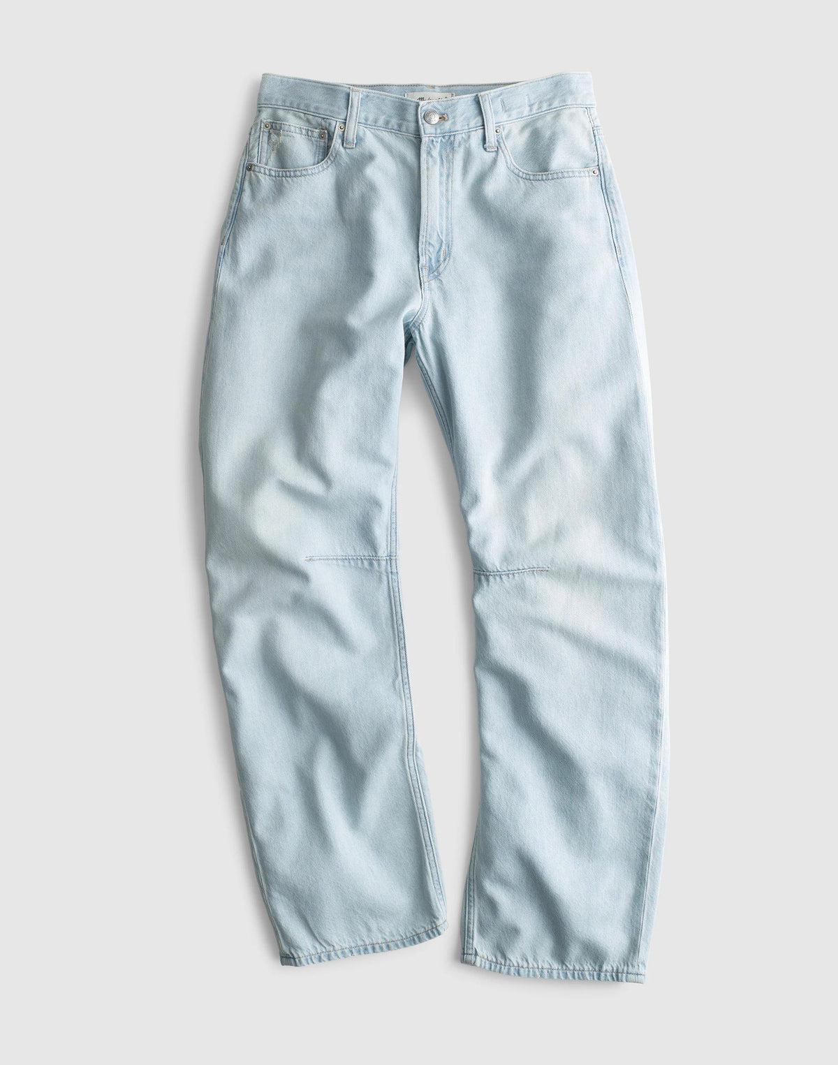 The Darted Barrel-Leg Jean in Airy Denim Laguna Wash | Madewell