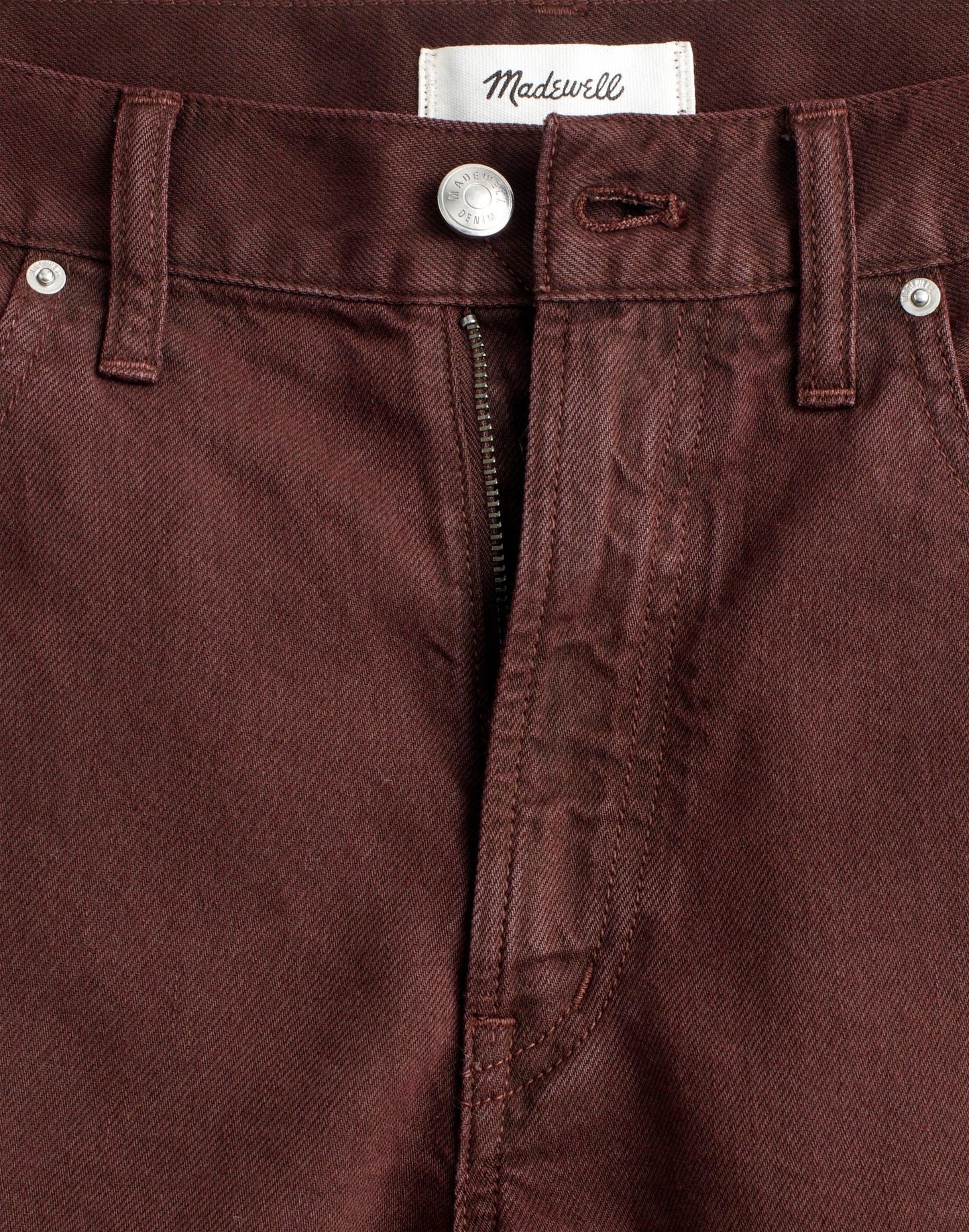 The Ultimate Wide-Leg Jean in Airy Denim Burnt Cocoa | Madewell